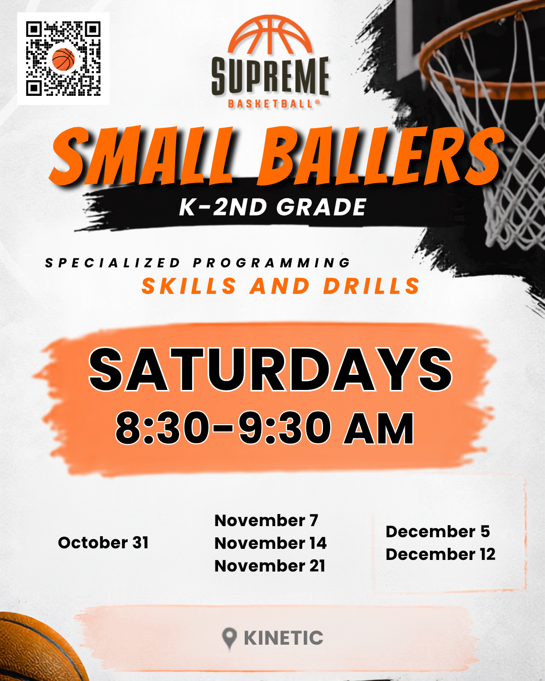 Small Ballers Saturday Poster