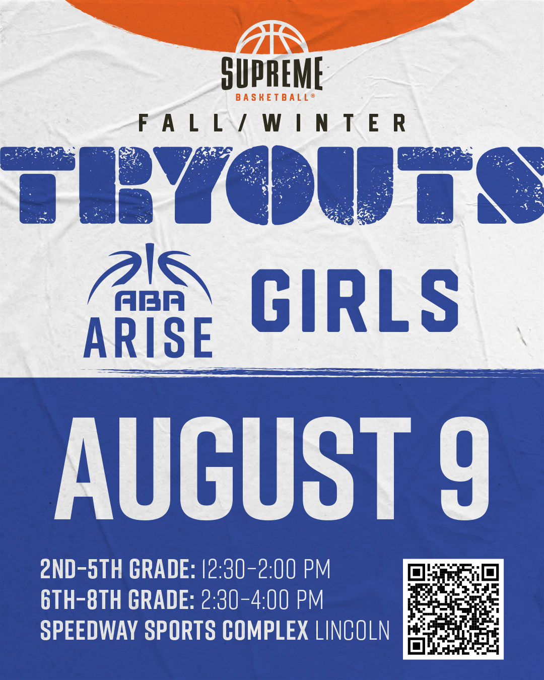 aba arise supreme girls tryouts