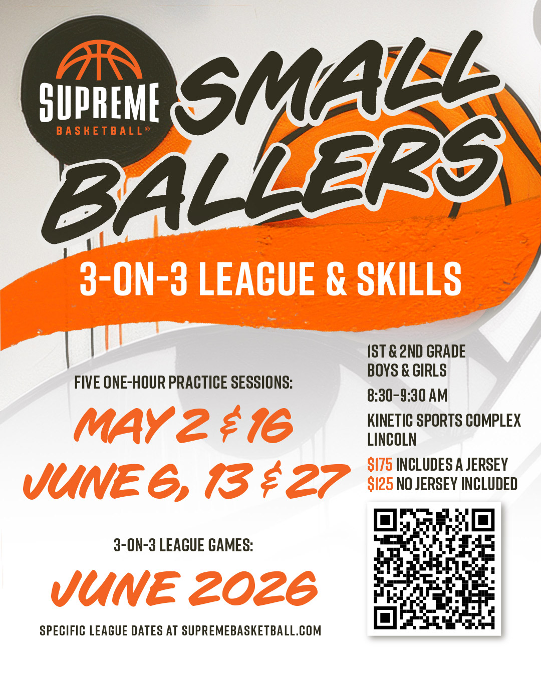 supreme small ballers 3-on-3 league and skills