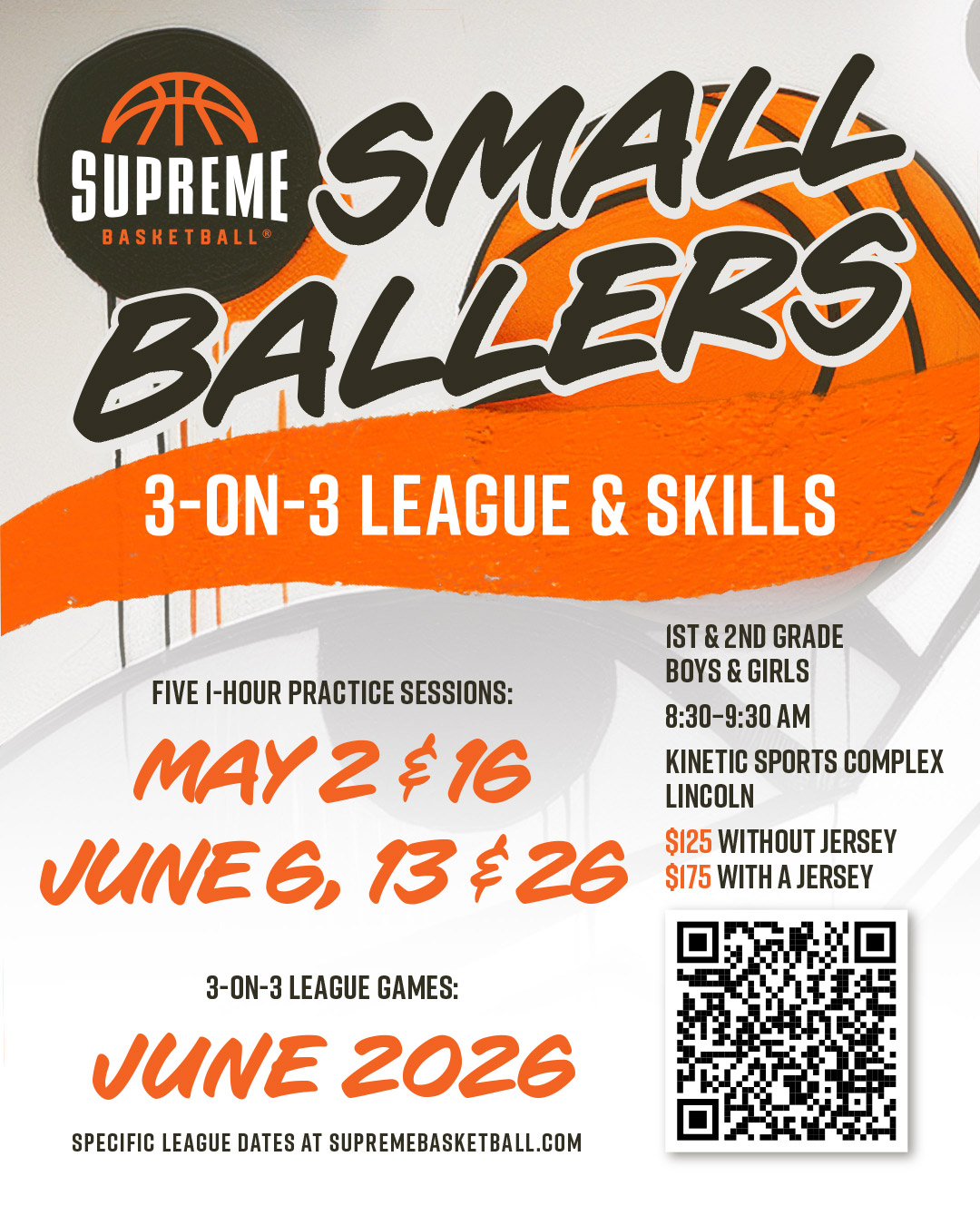 supreme small ballers 3-on3 league and skills