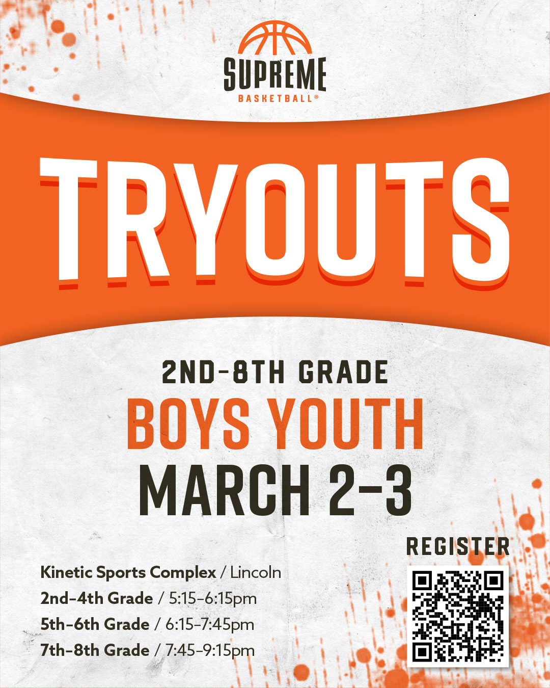 supreme boys youth tryouts
