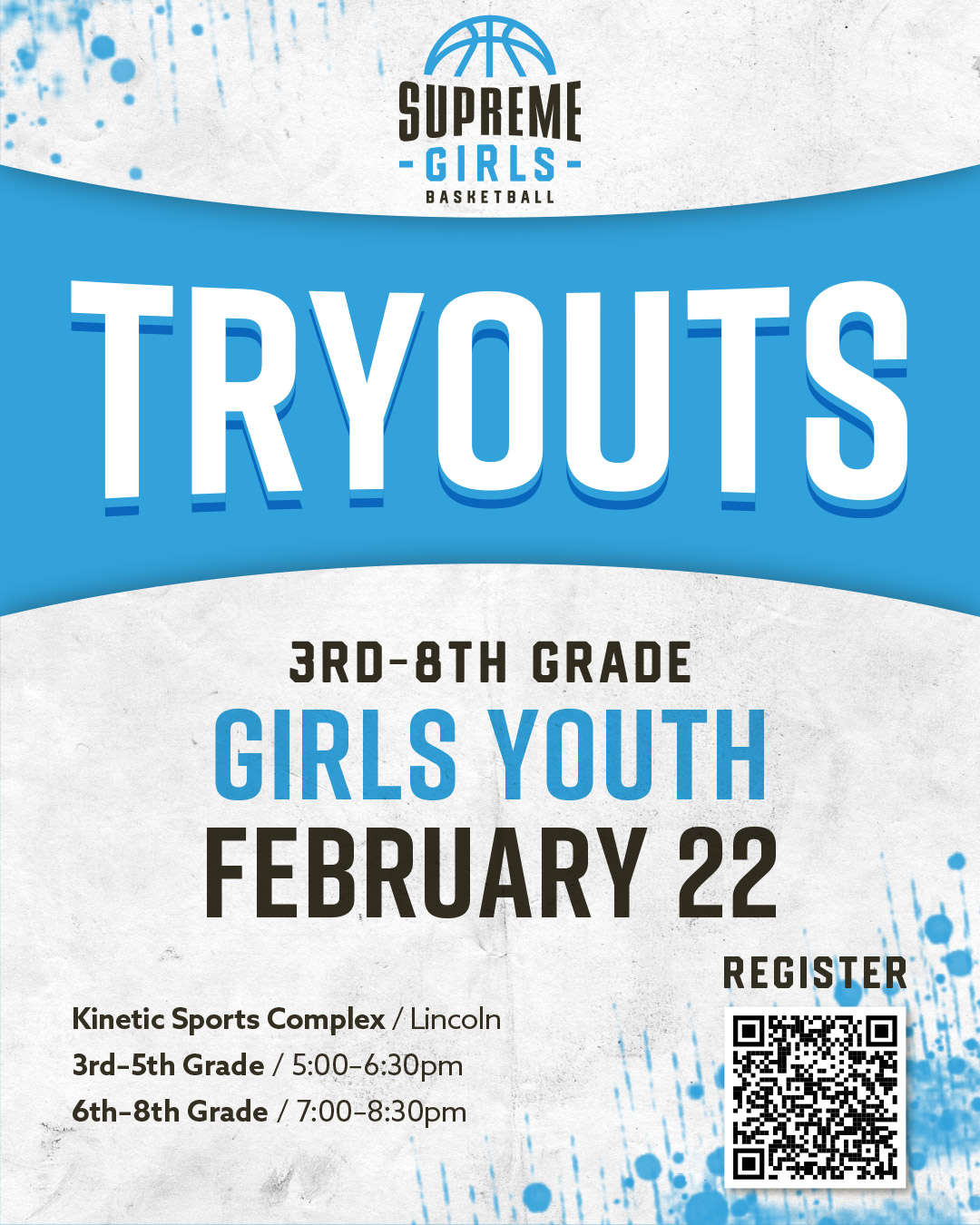 supreme girls youth tryouts