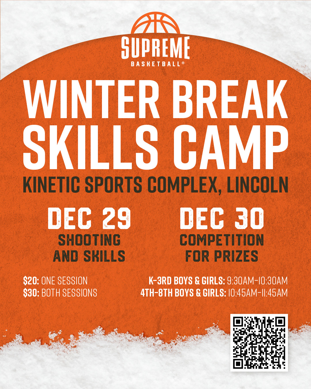 supreme winter break skills camp