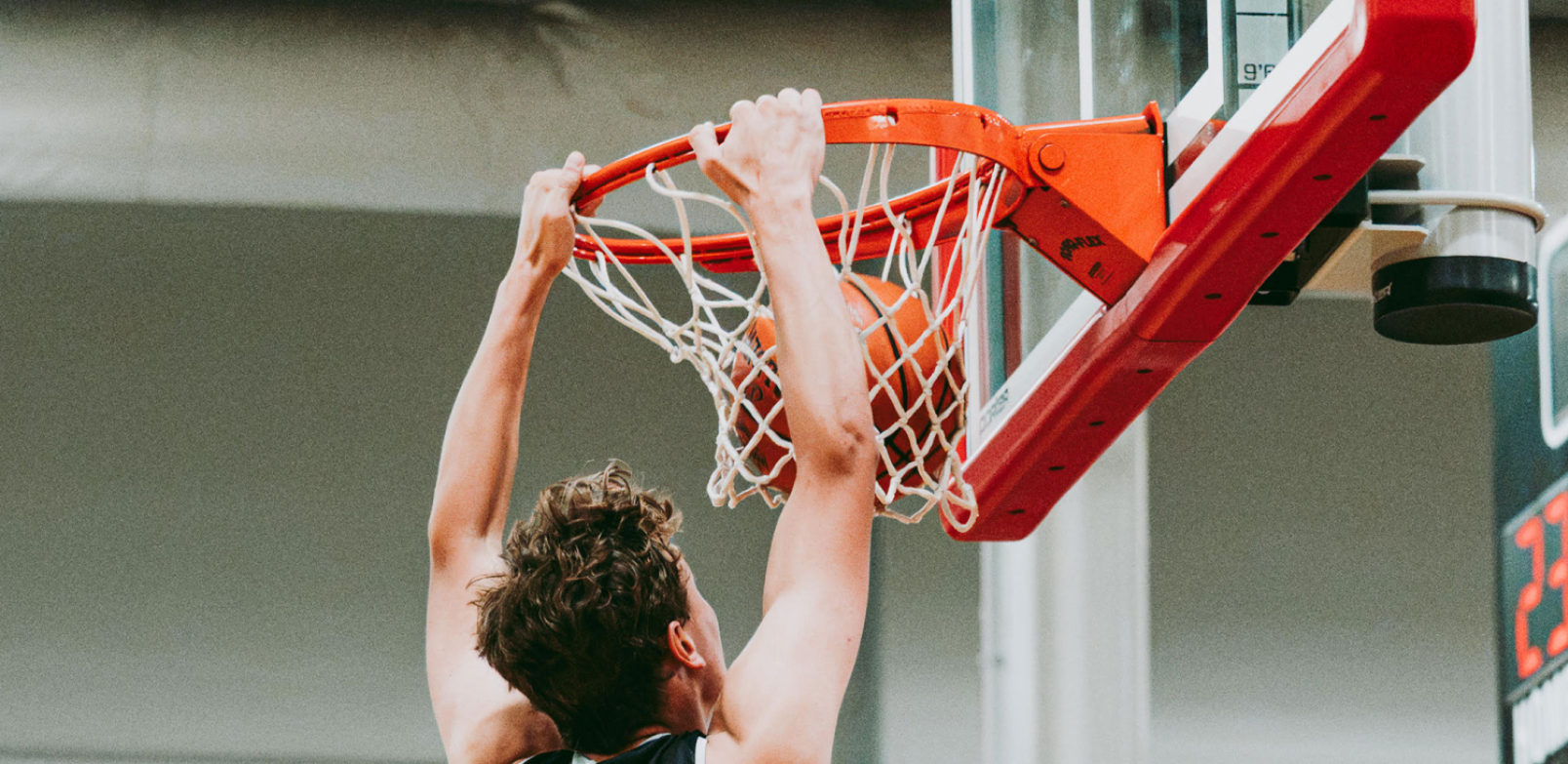 Dunking Basketball