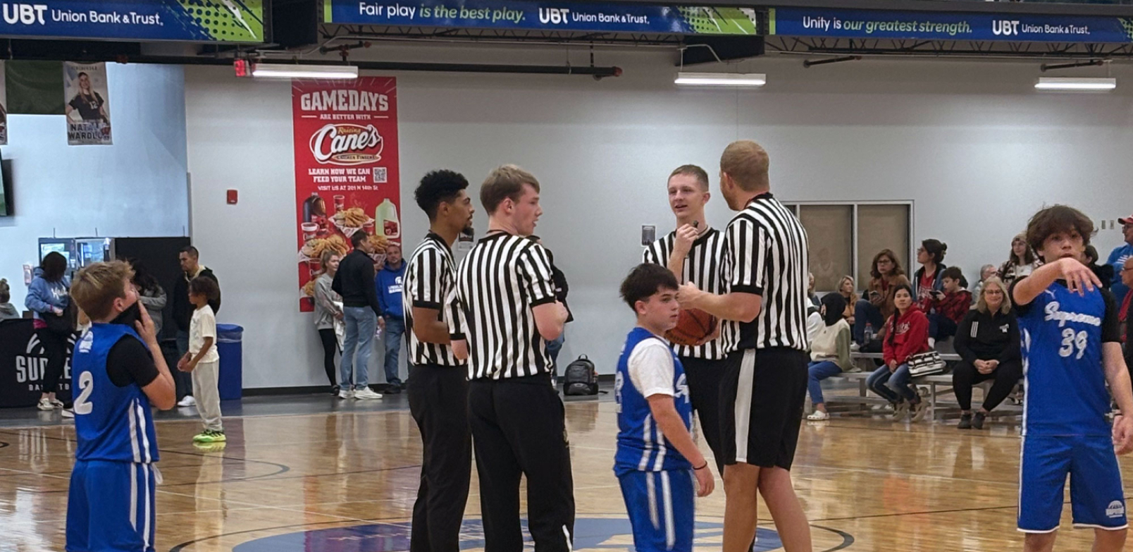 Referees Before Game
